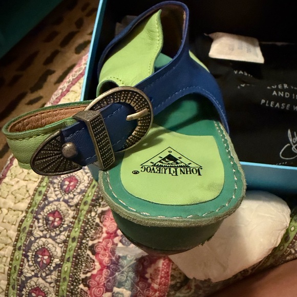 Fluevog slingbacks size 11 - Picture 2 of 5